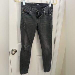 Hudson skinny distressed jeans size 25
